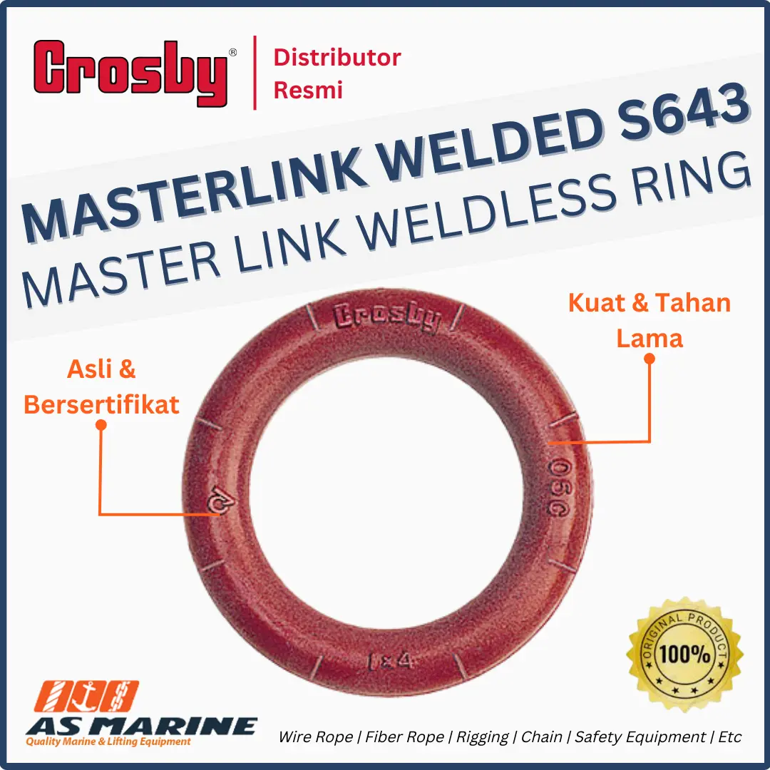 masterlink welded crosby s643